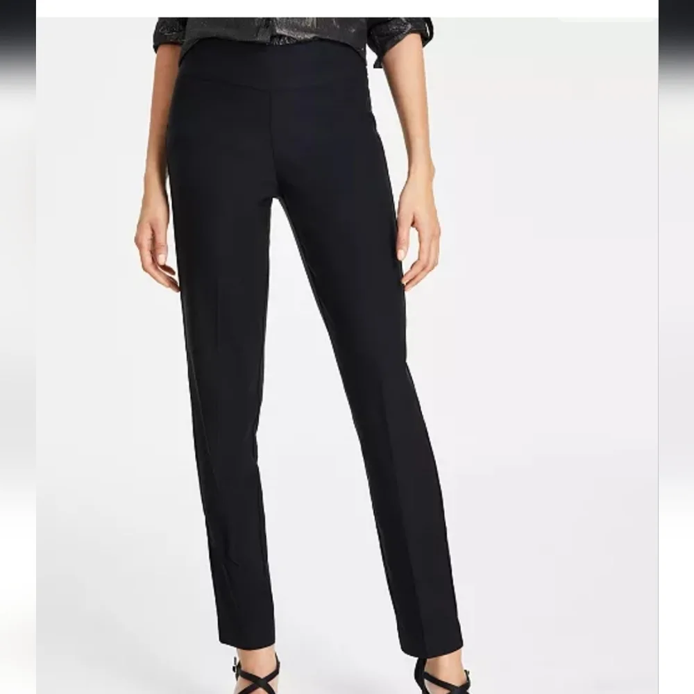 Gloria Vanderbilt Pull-On Womens Slim Leg Stretch Pants NWT - Picture 1 of 6